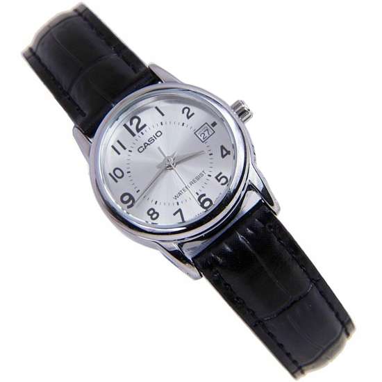 Casio LTP-V002L-7B LTPV002L-7B Female Leather Watch
