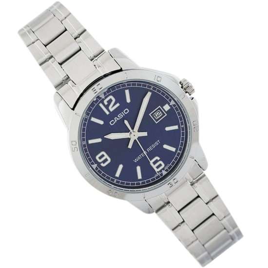 Casio LTP-V004D-2B LTPV004D-2B Ladies Stainless Watch