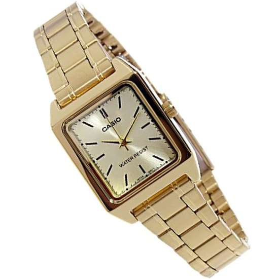 Casio LTP-V007G-9E LTPV007G-9E Female Gold Dress Watch