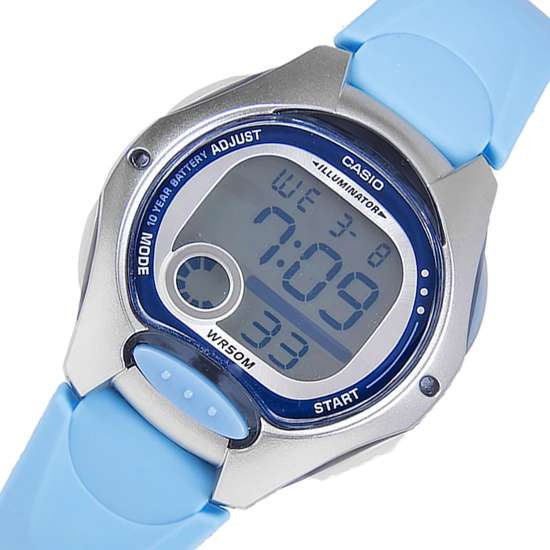 Casio LW-200-2BV LW200-2B Ladies Dual Time Blue Watch