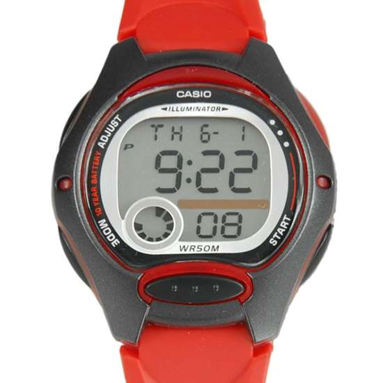 Casio LW-200-4A LW200-4AV Red Digital Watch