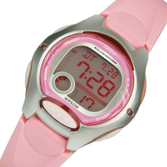 Casio LW-200-4BV LW200-4B Ladies Dual Time Pink Watch