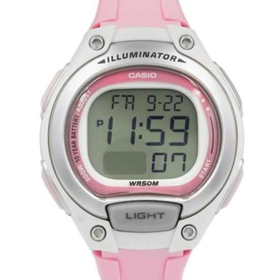 Casio LW-203-4AV LW203-4A Female Pink Digital Watch