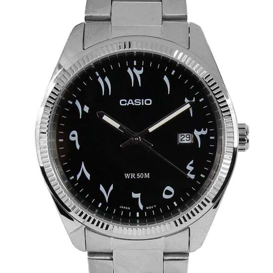 Casio Arabic MTP-1302D-1B3 MTP1302D-1B3V Quartz Male Watch