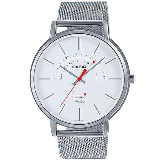 Casio Mesh MTP-B105M-7AV MTPB105M-7A Male Quartz Watch