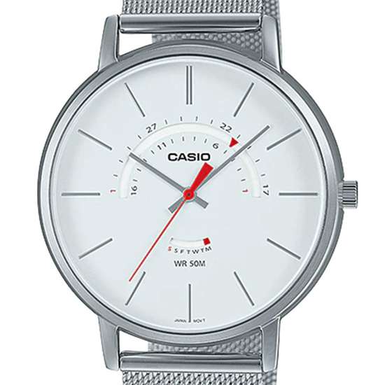Casio Mesh MTP-B105M-7AV MTPB105M-7A Male Quartz Watch