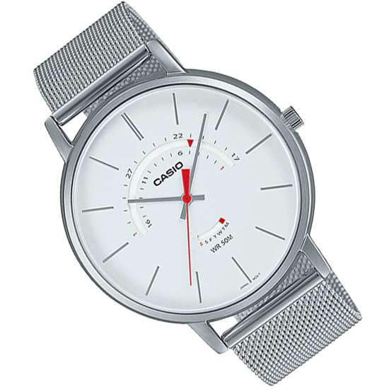 Casio Mesh MTP-B105M-7AV MTPB105M-7A Male Quartz Watch