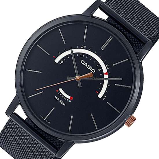 Casio Mesh MTP-B105MB-1AV MTPB105MB-1A Male Quartz Watch