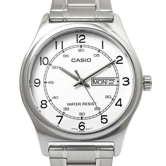 Casio White Dial Easy Reader MTP-V006D-7B2 MTPV006D-7B2 Mens Casual Watch