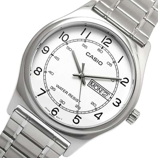 Casio White Dial Easy Reader MTP-V006D-7B2 MTPV006D-7B2 Mens Casual Watch