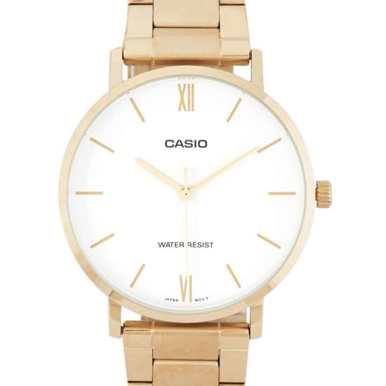 Casio MTP-VT01G-7B MTPVT01G-7B Male Gold Watch