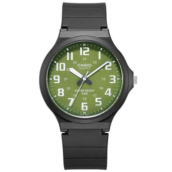 Casio Youth Green Dial Watch MW240-3B MW-240-3BV