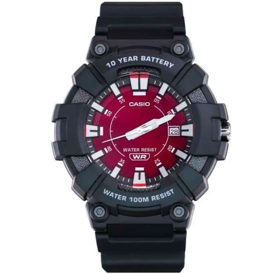Casio Youth Red Dial Analog MW-610H-4A MW610H-4A Sporty Watch