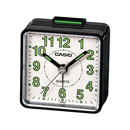 Casio Travellers Alarm TQ140-1B TQ-140-1B Table Clock