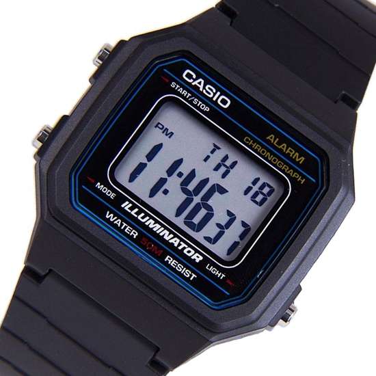 Casio W-217H-1AV W217H-1A Digital Classic Watch
