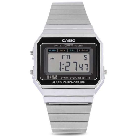 Casio Vintage Digital Unisex Watch A700W-1 A700W-1A