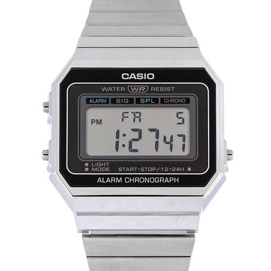 Casio Vintage Digital Unisex Watch A700W-1 A700W-1A