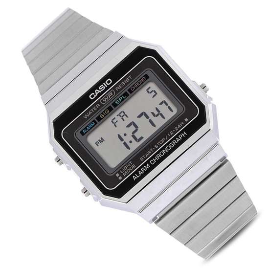 Casio Vintage Digital Unisex Watch A700W-1 A700W-1A