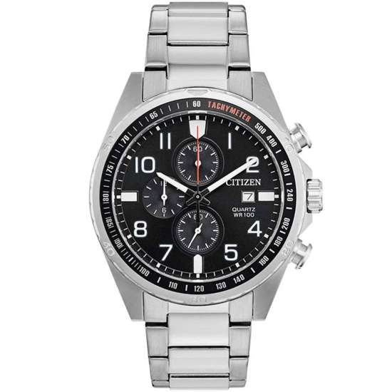 Citizen Quartz Chronograph AN3650-51E Stainless Steel Watch