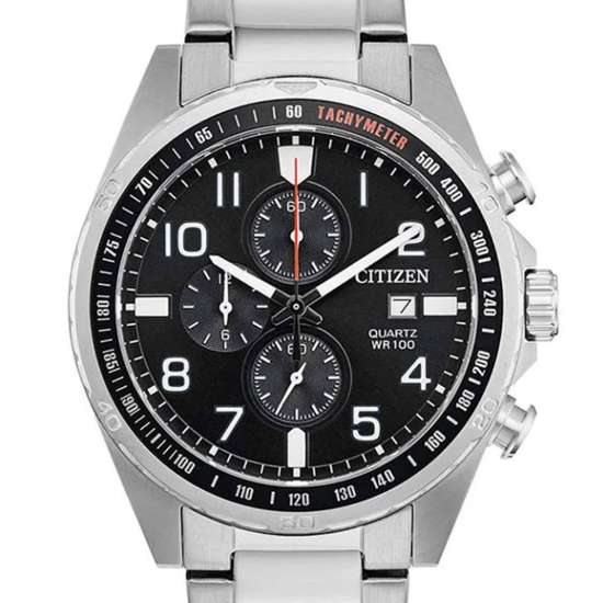 Citizen Quartz Chronograph AN3650-51E Stainless Steel Watch
