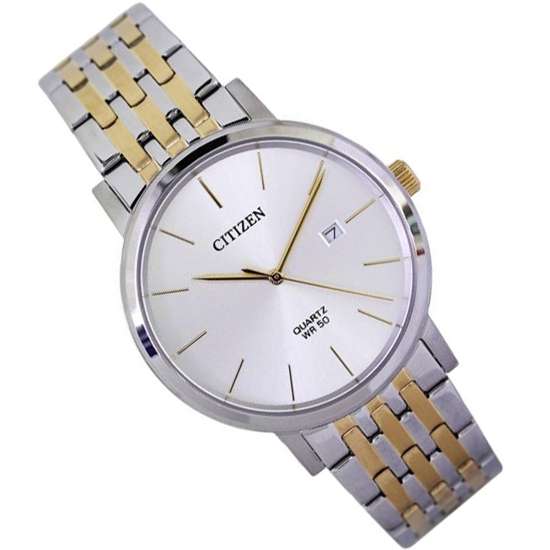 Citizen BI5074-56A Silver Dial Two Tone Watch