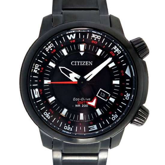Citizen BJ7086-57E Eco-Drive GMT Diving Watch