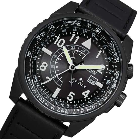 Citizen Promaster Nighthawk BJ7135-02E Eco-Drive Dual Time Watch