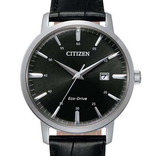 Citizen BM7460-11E Black Leather Eco-Drive Watch