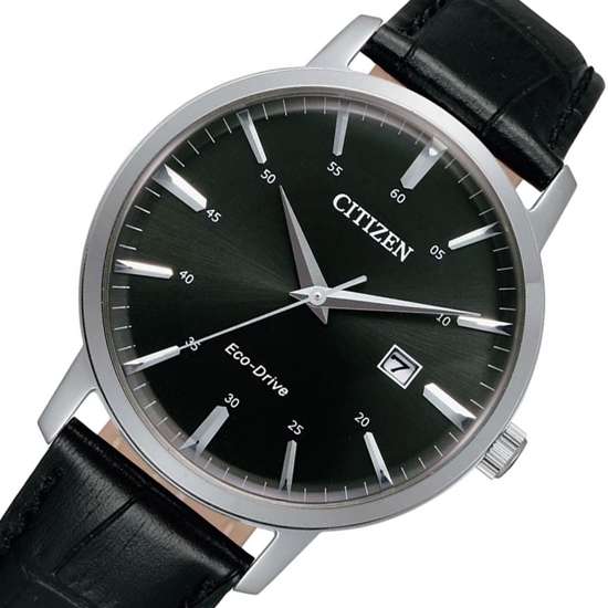 Citizen BM7460-11E Black Leather Eco-Drive Watch