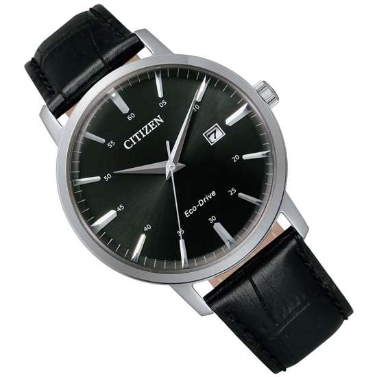 Citizen BM7460-11E Black Leather Eco-Drive Watch