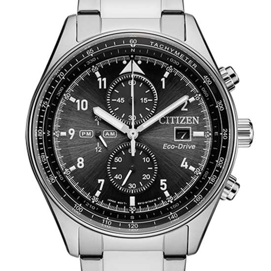 Citizen Eco-Drive Chronograph CA0770-81E Black Dial Watch