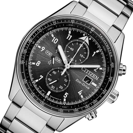 Citizen Eco-Drive Chronograph CA0770-81E Black Dial Watch