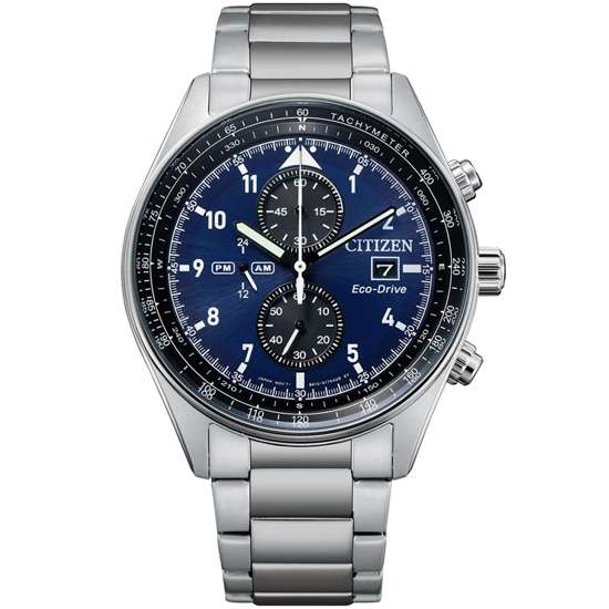 Citizen Eco-Drive Chronograph CA0770-81L Blue Dial Watch