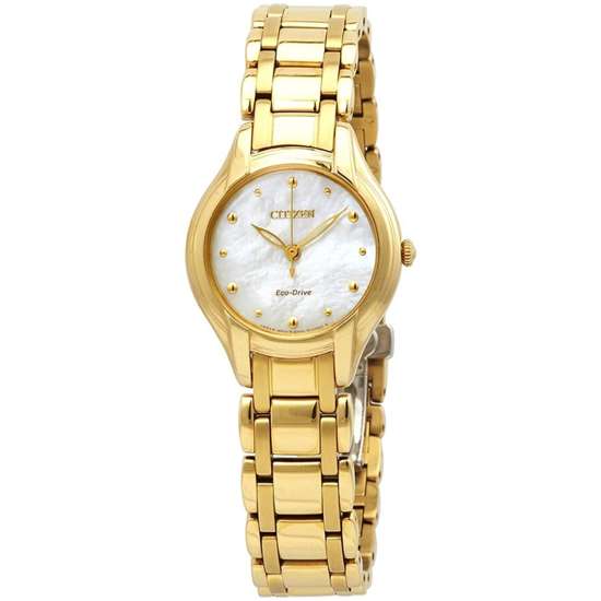 Citizen EM0282-56D Ladies Mother of Pear Watch