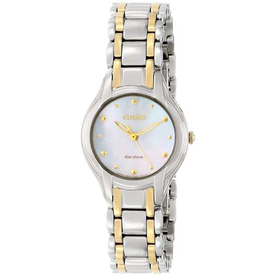 Citizen EM0284-51D Ladies Mother of Pear Watch