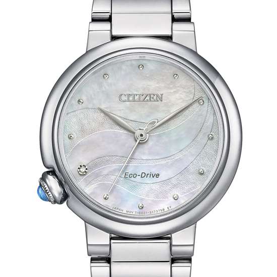 Citizen L Eco-Drive EM0910-80D Ladies Mother of Pearl Dial Watch