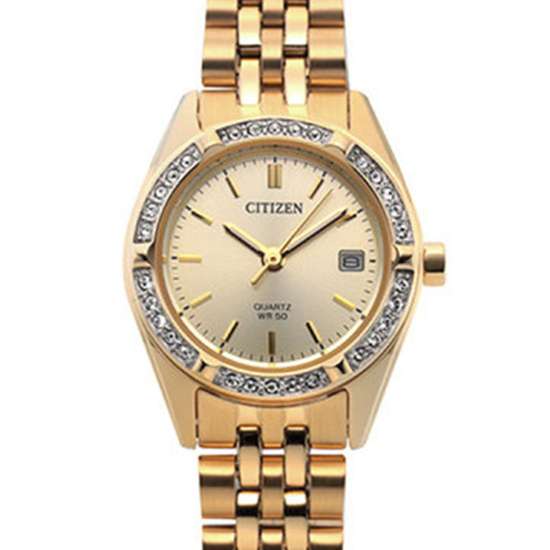 Citizen EU6062-50P Ladies Gold Fashion Watch