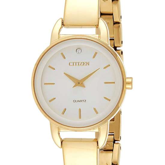 Citizen EZ6372-51A Ladies Gold Analog Fashion Watch