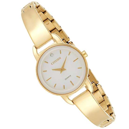 Citizen EZ6372-51A Ladies Gold Analog Fashion Watch