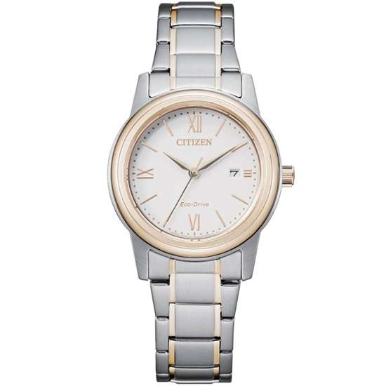 Citizen Ladies FE1226-82A Eco-Drive Two Tone Dress Watch