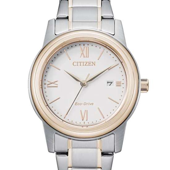 Citizen Ladies FE1226-82A Eco-Drive Two Tone Dress Watch