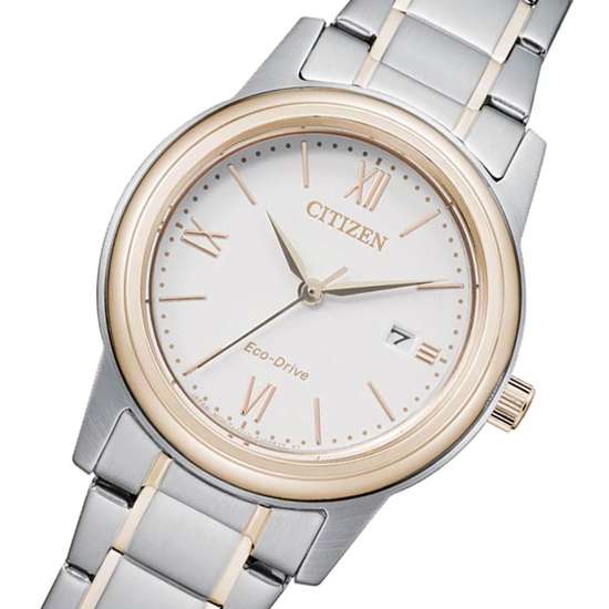 Citizen Ladies FE1226-82A Eco-Drive Two Tone Dress Watch