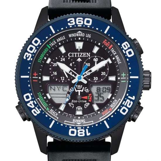 Citizen JR4065-09E Eco-Drive Marine Yacht Timer Watch