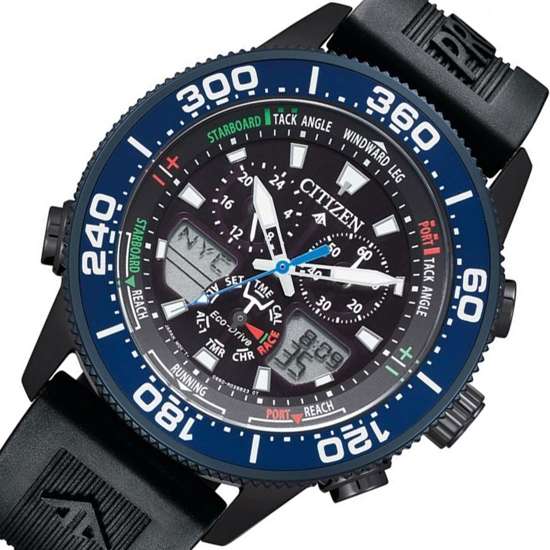 Citizen JR4065-09E Eco-Drive Marine Yacht Timer Watch