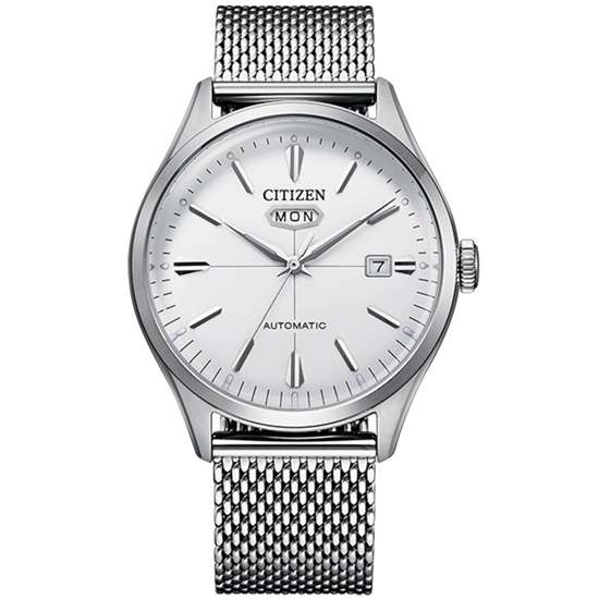Citizen NH8390-89A Mesh Stainless Steel Automatic Watch