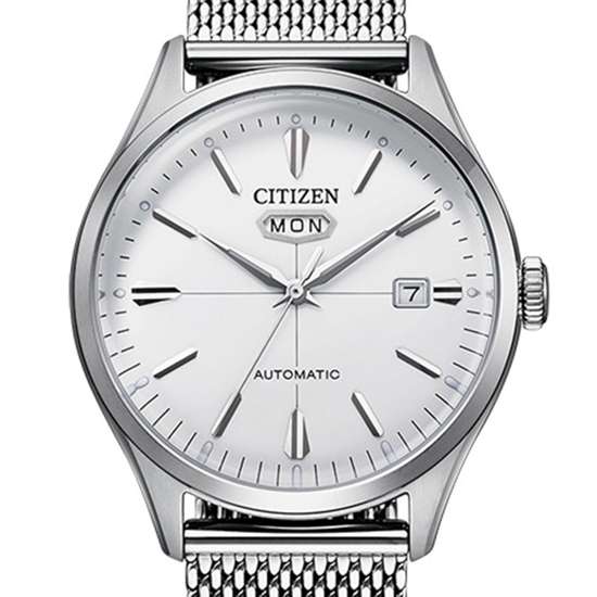Citizen NH8390-89A Mesh Stainless Steel Automatic Watch