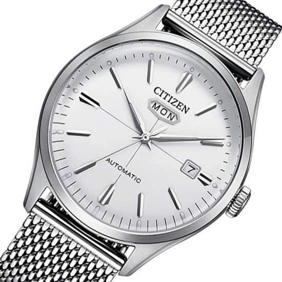 Citizen NH8390-89A Mesh Stainless Steel Automatic Watch