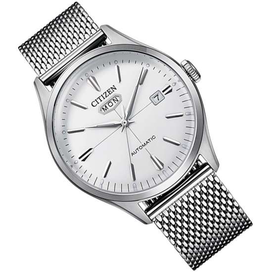 Citizen NH8390-89A Mesh Stainless Steel Automatic Watch