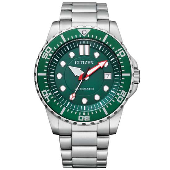 Citizen Mechanical Green Dial Sports Watch NJ0129-87 NJ0129-87X