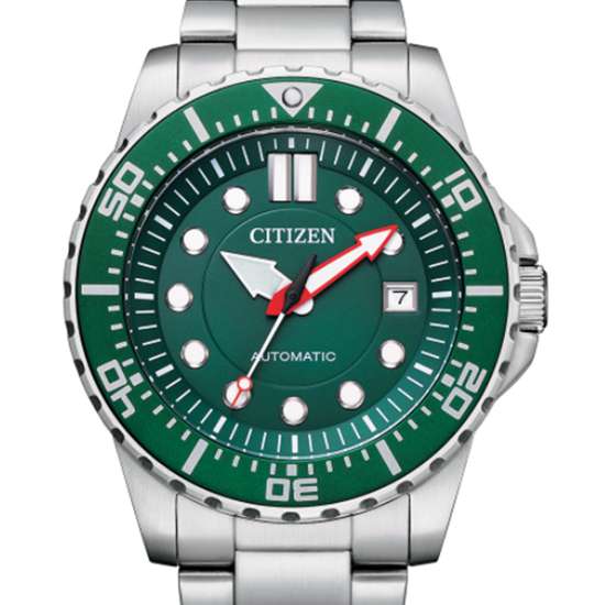 Citizen Mechanical Green Dial Sports Watch NJ0129-87 NJ0129-87X